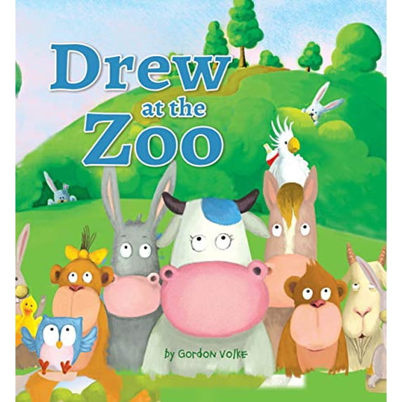Pre-Owned Drew At The Zoo - A Rhyming Animal Story For Children - Padded Board Picture Book - Little Hippo Books (Unknown) 1949679926 9781949679922