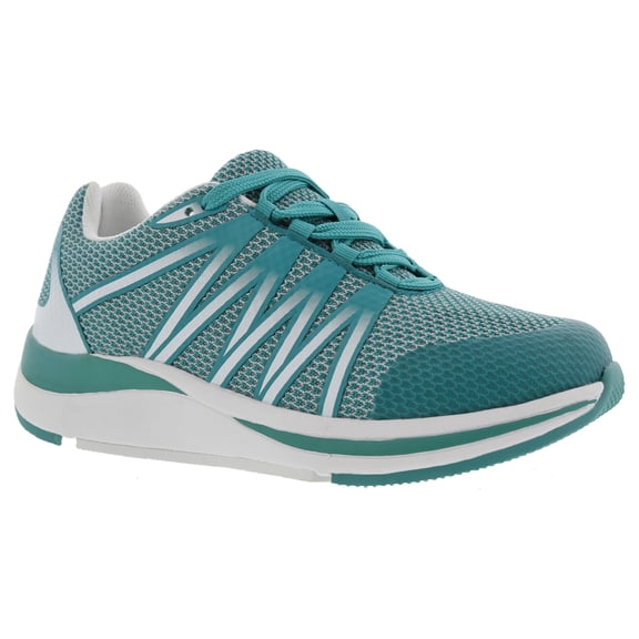 Drew Balance Women's Sneaker In Green Mesh Combo