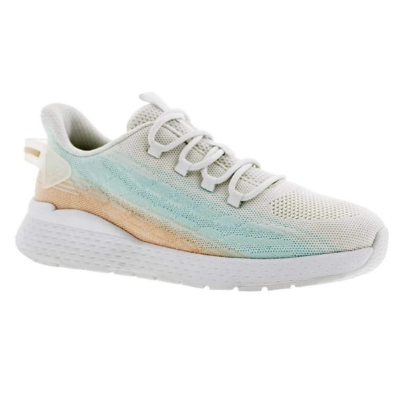Drew Bestie Women's Athletic Walking Shoe In White Combo