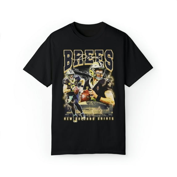 Drew Brees Saints T-shirt, Vintage Football Shirt, Unisex&nbsp;