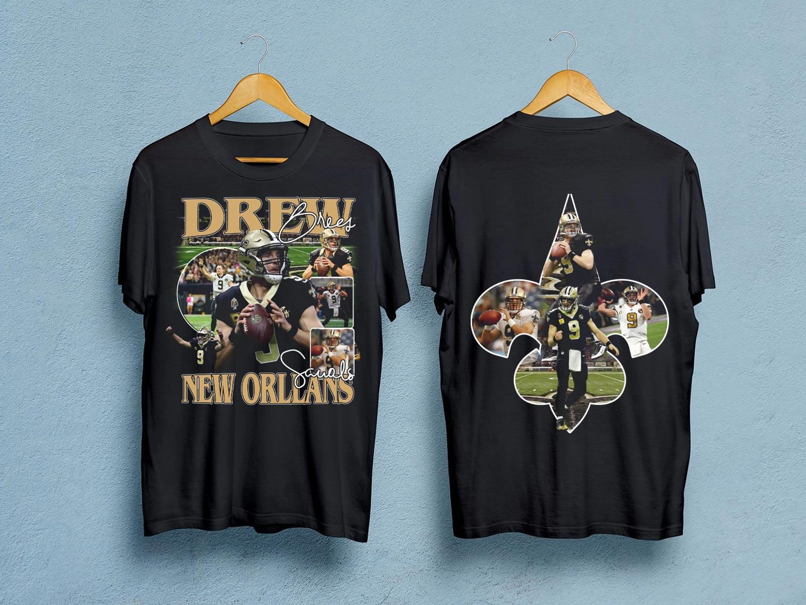 Drew Brees Vintage 90s Graphic Style T Shirt Drew Brees Shirt Vintage Sport Tee Unisex shirt