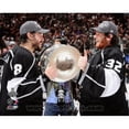 thumbnail image 1 of Drew Doughty & Jonathan Quick with the Stanley Cup Trophy after Winning Game 6 of the 2012 Stanley Cup Finals Sports Photo - 10 x 8, 1 of 1