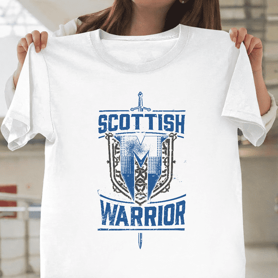 Drew McIntyre WWE Clash At The Castle Scottish Warrior Art Unisex T-Shirt, for men & women, up to size 5XL.