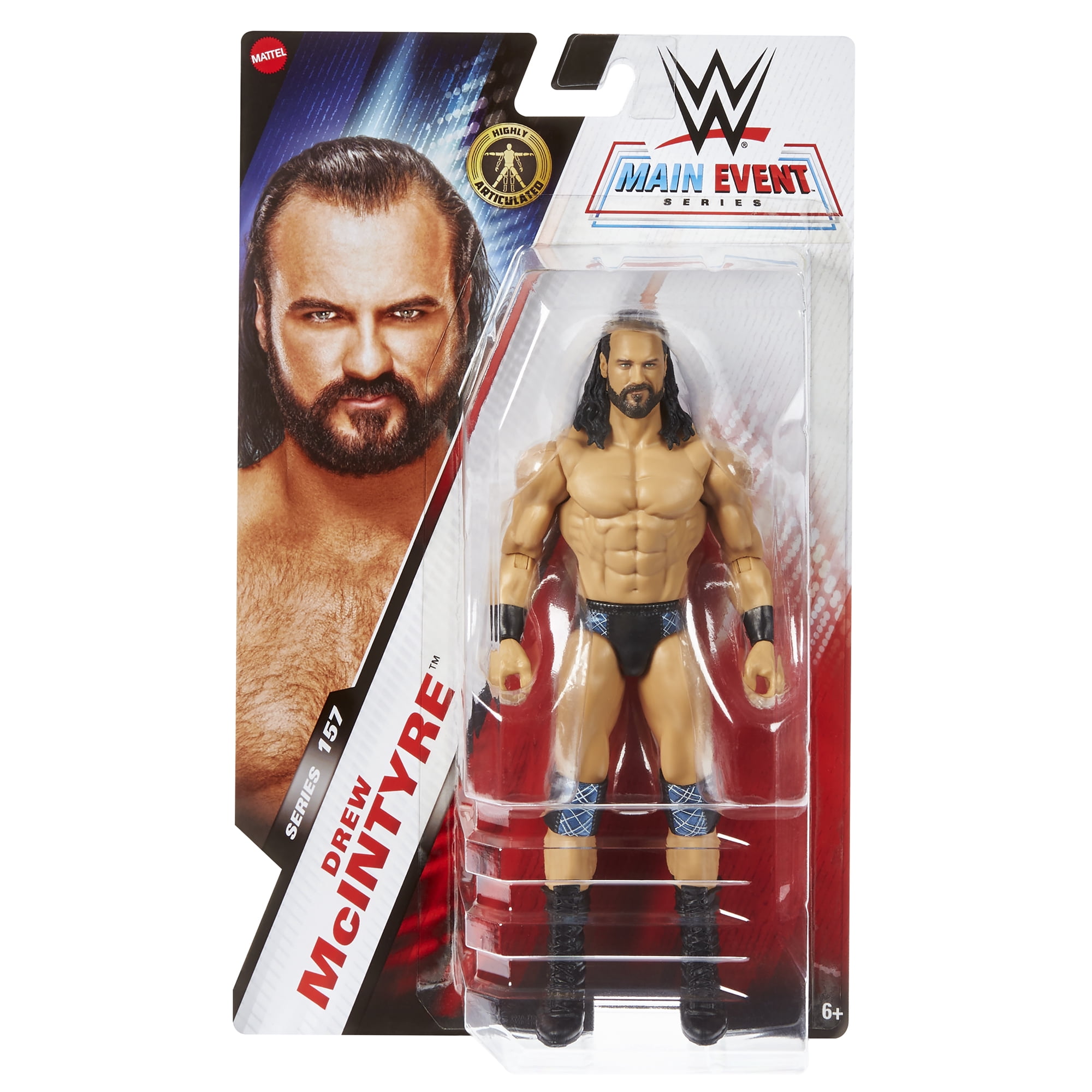 Drew McIntyre   WWE Main Event 157 Mattel WWE Toy Wrestling Action Figure