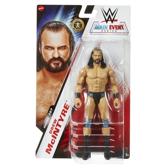 Drew McIntyre WWE Main Event 157 Mattel WWE Toy Wrestling Action Figure