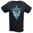 thumbnail image 1 of Drew Mcintyre Crest Logo Black T-shirt, 1 of 4