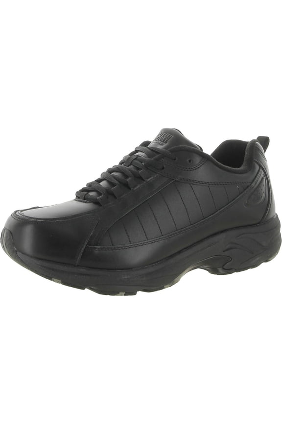Mens Fusion Leather Performance Running & Training Shoes