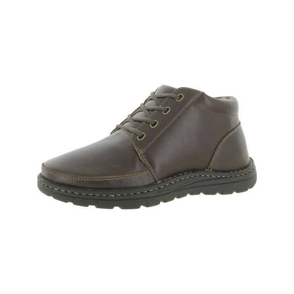 Drew Mens Trevino Leather Lace-Up Athletic Shoes