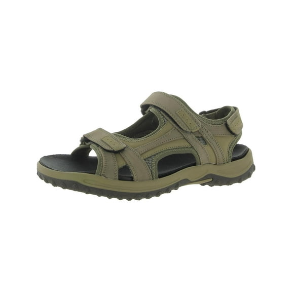 Drew Mens Warren Leather Mesh Fisherman Sandals