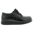 thumbnail image 1 of Drew New Villager Women Casual Shoe In Black Soft Pebble, 1 of 7