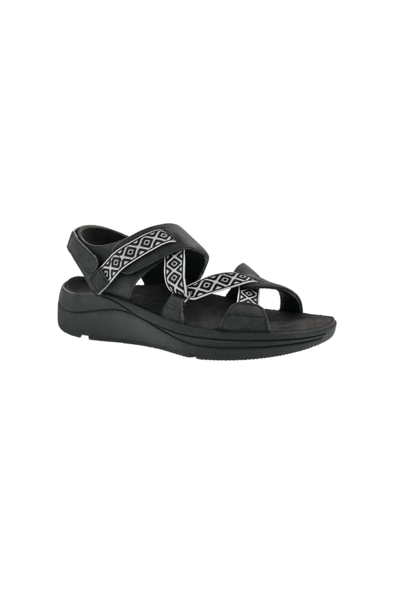 Women Sandal In Black Combo