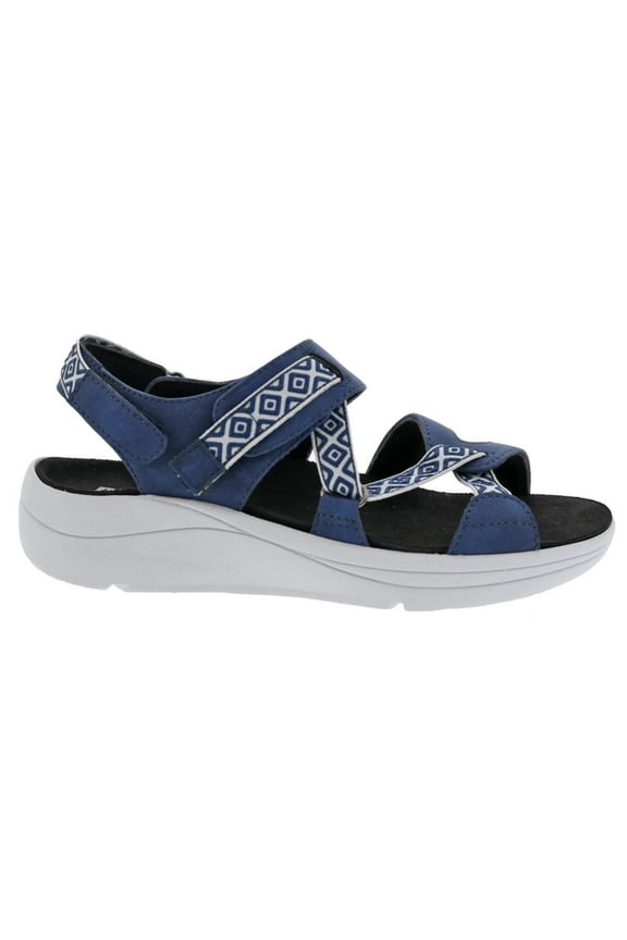 Drew Sloan Women Sandal In Navy Combo