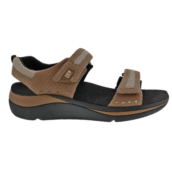Drew Sophie Women Sandal In Brown Mesh Combo