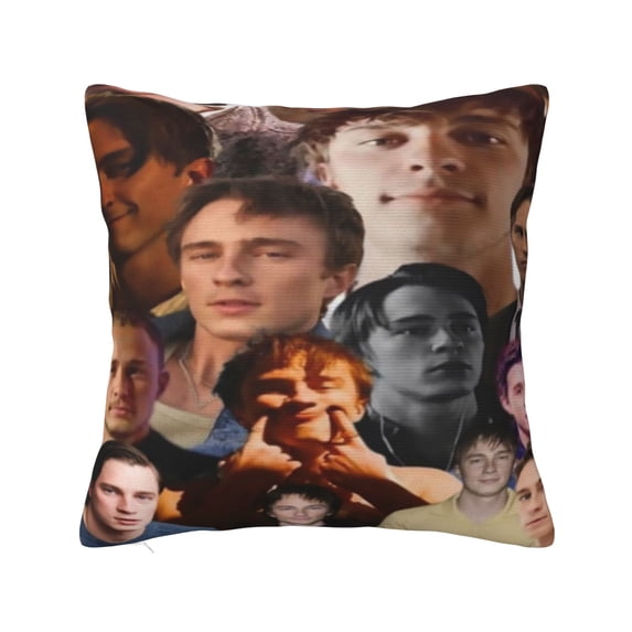 Drew Starkey Throw Pillow Case Pillowcase Shell for Couch Sofa Home Decoration 24"x24"
