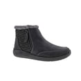 thumbnail image 1 of Drew Tabby Women Zipper Bootie In Black Combo, 1 of 1