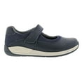 thumbnail image 1 of Drew Trust Women Comfort Mary Jane Shoes In Navy Leather, 1 of 7