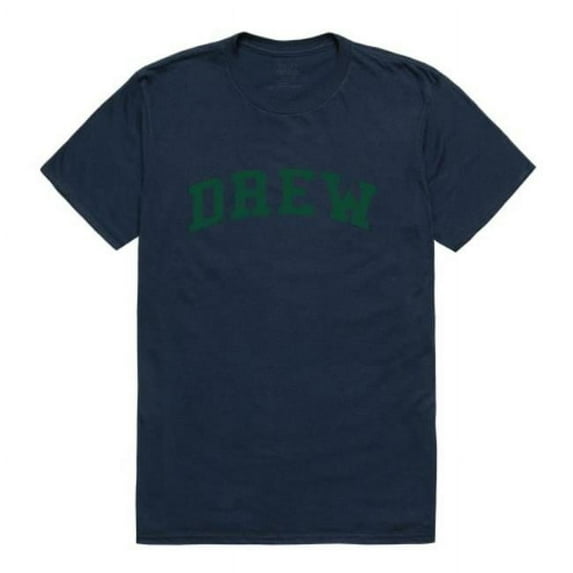 Drew University Rangers College T-Shirt, Navy - Medium
