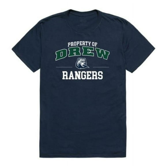 Drew University Rangers Property College T-Shirt, Navy - Large