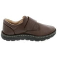 thumbnail image 1 of Drew Watson Mens Casual Shoe In Brown Stretch Leather, 1 of 4