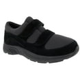 thumbnail image 1 of Drew Win Women Orthotics Slip-on Sneaker In Black Suede Knit, 1 of 5