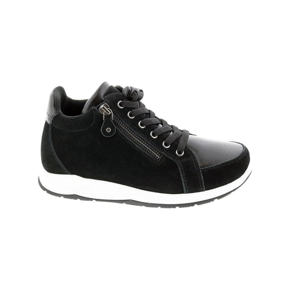 Drew Womens Strobe  Leather Lifestyle High-Top Sneakers