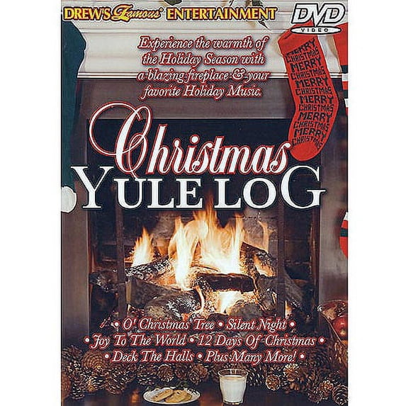 Drew's Famous - Christmas Yule Log (DVD, 2007) NEW