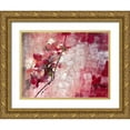 thumbnail image 1 of Dreyer, Ingeborg 24x19 Gold Ornate Wood Framed with Double Matting Museum Art Print Titled - Symphony in Red, 1 of 4