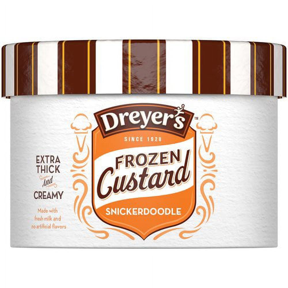 Dreyers/Edys Snickerdoodle Frozen Custard 1 qt
