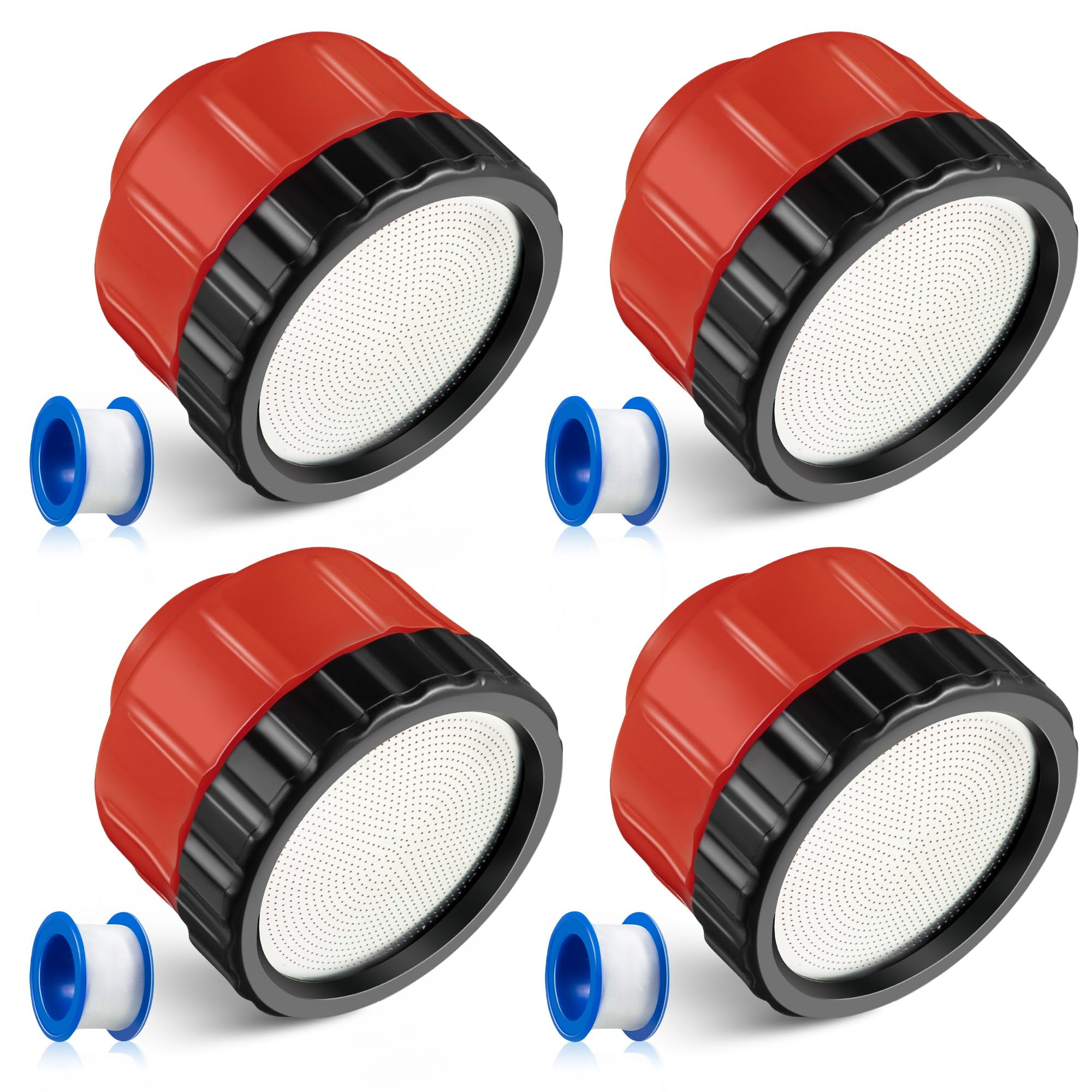 Dreyoo 4 Pcs 1000 Water Nozzle, Garden Plastic Watering Hose Nozzle 11