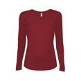 thumbnail image 1 of Dri 30 by 1s Ladies Performance Long Sleeve T-Shirt, Cardinal - Extra Large, 1 of 1