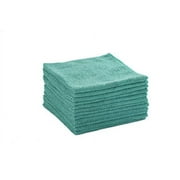 Dri Any Room High Performance Polyester & Polyamide Household Cleaning Cloths, Green, 12 Pieces