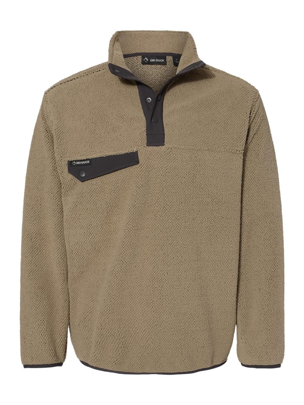 Dri Duck 7355 Men's Brooks Sherpa Fleece Pullover