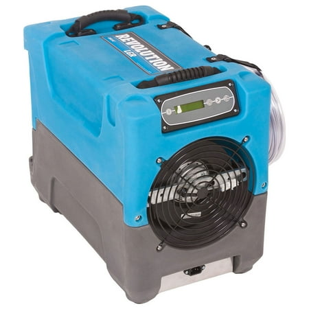 Dri Eaz Revolution Lgr 80 pt Dehumidifier in Blue - Stackable, Rugged Rotomolded Housing