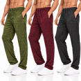 thumbnail image 1 of DARESAY Men’s Dri-Fit Athletic Pants 3-Pack, Moisture-Wicking Quick-Dry Workout Pants with Pockets & Drawstring Waist, Open Bottom, Sizes S-3XL, 1 of 13