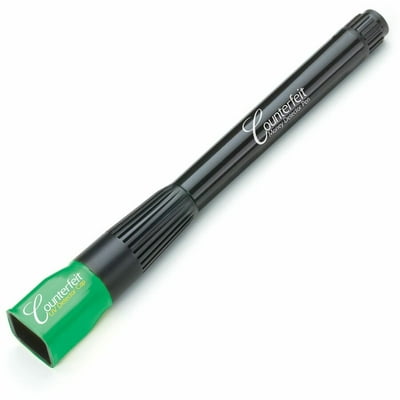 Dri-Mark Smart Money Counterfeit Detector Pen with Reusable UV LED Light -DRI351UVB