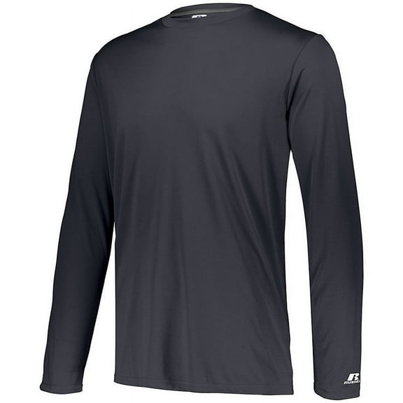 "Dri-Power Core Performance Long Sleeve Tee, LARGE"