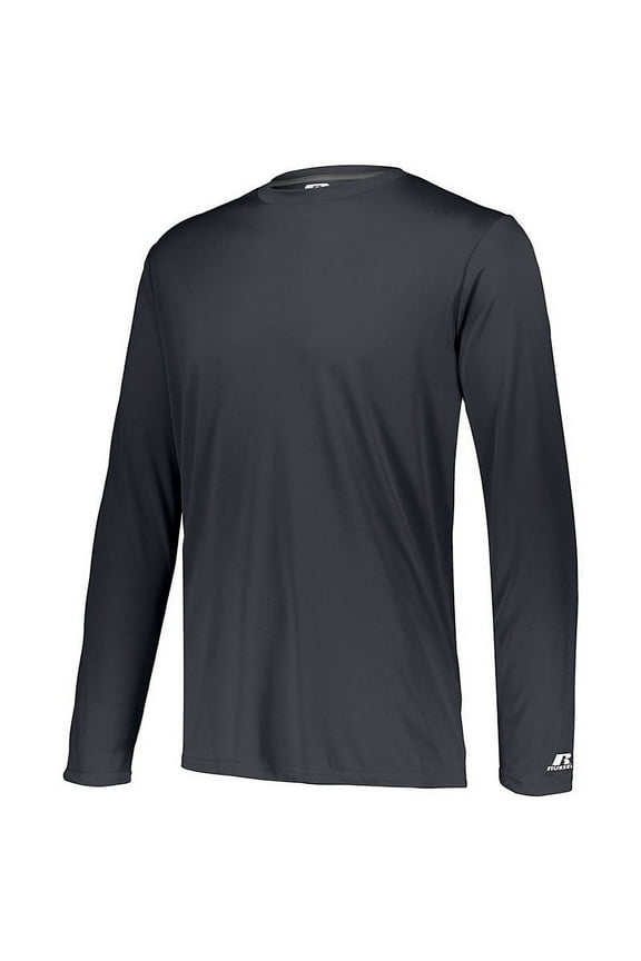 "Dri-Power Core Performance Long Sleeve Tee, LARGE"
