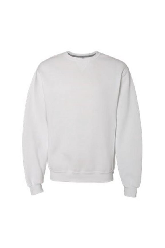 Dri Power Crewneck Sweatshirt, White - 3XL