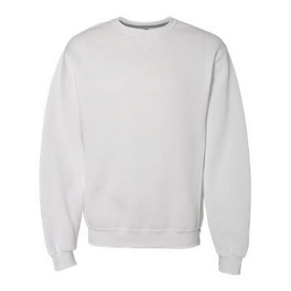Dri Power Crewneck Sweatshirt, White - Large