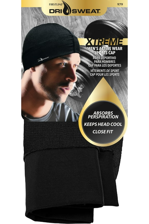 Xtreme Men's Active Wear Sports Cap, Black