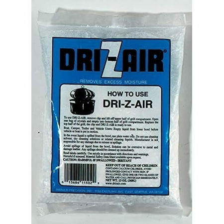 Rainier Dri-Z-Air Crystal Air Freshener - Fragrance-Free - 13 oz Crystals