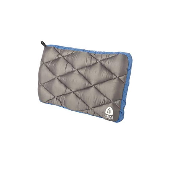Sierra Designs DriDown Pillow, Versatile 2 Piece System for Camping, Backpacking, and Travel (Blue)