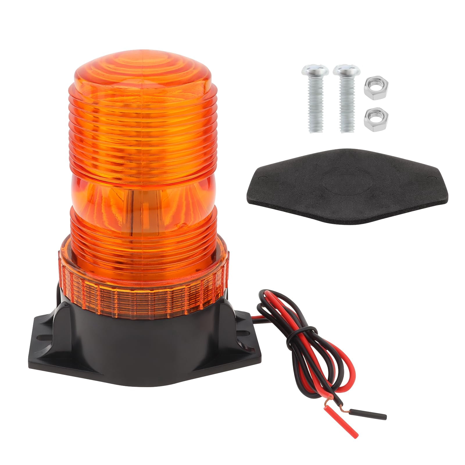 DriSentri Amber Forklift Beacon STF9 Strobe Light, 1224V Waterproof