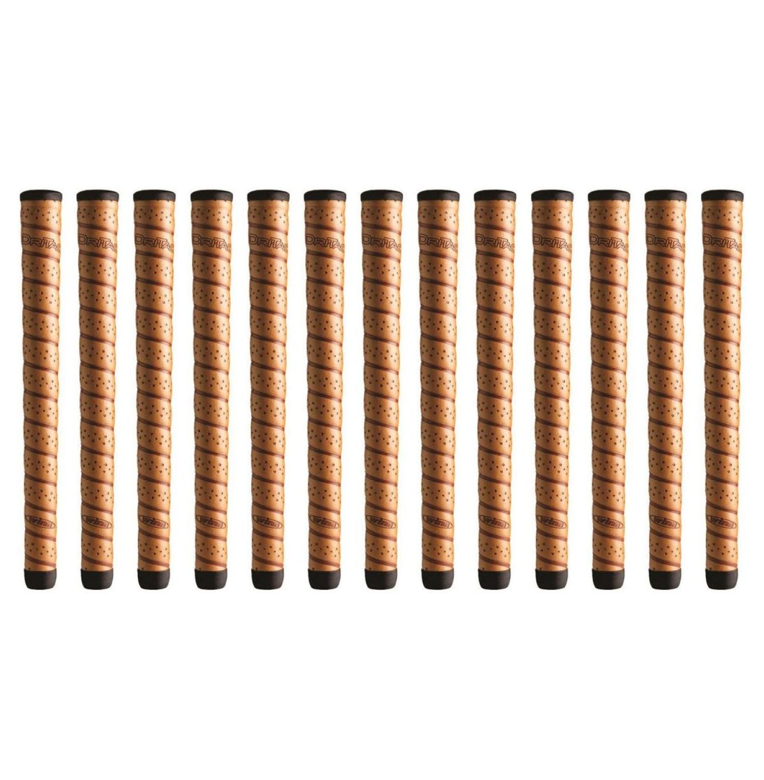 DriTac Wrap Oversize +1/8" Copper Golf Grip Bundle (13 Piece)