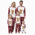 thumbnail image 1 of Drie Christmas Pjs for Family Long Sleeve Sleepwear Nightwear, 1 of 9