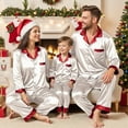 thumbnail image 1 of Drie Family Pajamas Family Christmas Pajamas Matching Sets 2025 Satin Long Sleeve Holiday Casual Lounge Soft Xmas Silk Pjs Two Piece Sets, 1 of 9