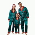 thumbnail image 1 of Drie Matching Family Christmas Pajama Sets 2026 Family Christmas Pajamas Sets Silk Xmas Pjs Matching Sets Soft Sleepwear for Mens Womens Adults Ki'ds, 1 of 6
