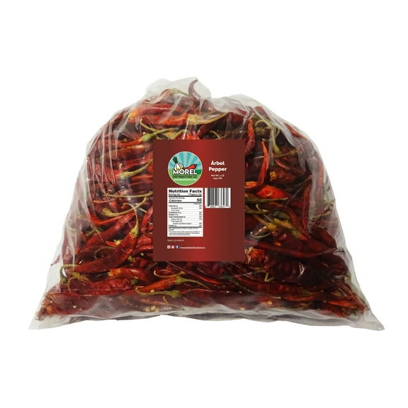 Dried Arbol Pepper (Chile De Arbol) WT: 1 Lb