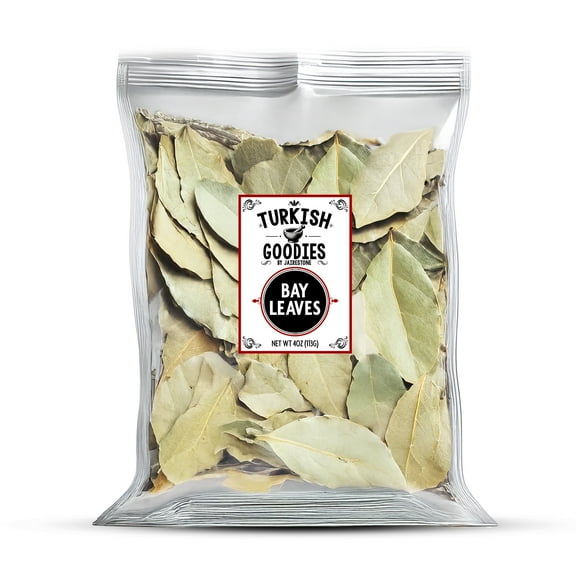 Dried Bay Leaves - 4oz Pack | Sun-Dried Laurel Tree Leaves for Cooking, Stews, Marinades & More | 100% Natural, Edible Bay Leaf