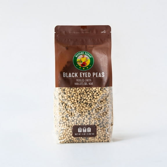 Dried Black-Eyed Peas | Frijoles Carita | Haricots Oeil Noir